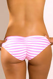 CRYSTAL COVE SWEETHEART BRIEFS - CANDY STRIPE