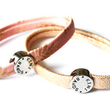 SET OF TWO MERMAID HAIR TIES - GOLD