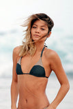 HIDEAWAY TOP - COLORED BLOCKED - MIDNIGHT SHIMMER