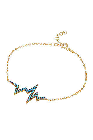 STERLING HEARTBEAT BRACELET