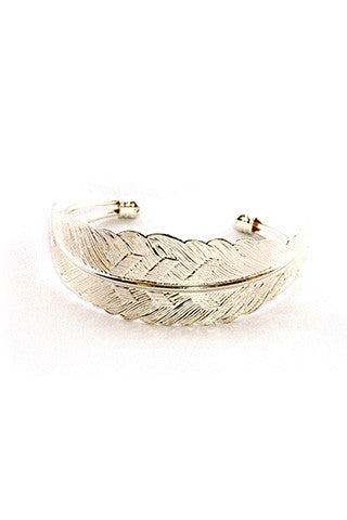 SWEET FEATHER SILVER CUFF